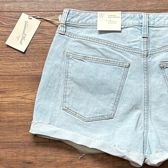 Universal Thread Women’s High-Rise Vintage Stretch Midi Shorts Size 8 NWT - Picture 6 of 6
